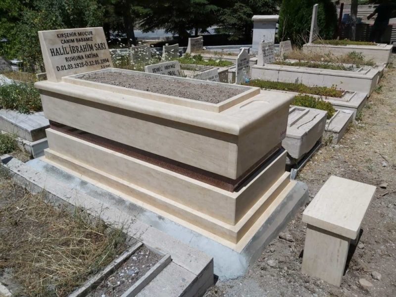 Traverten Mezar Modeli